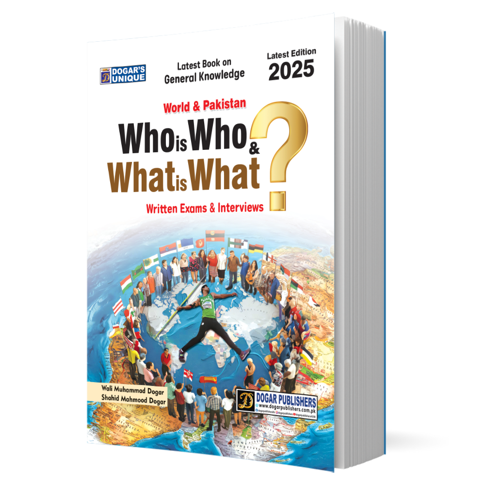 Who is Who & What is What? (English Medium) Edition 2025